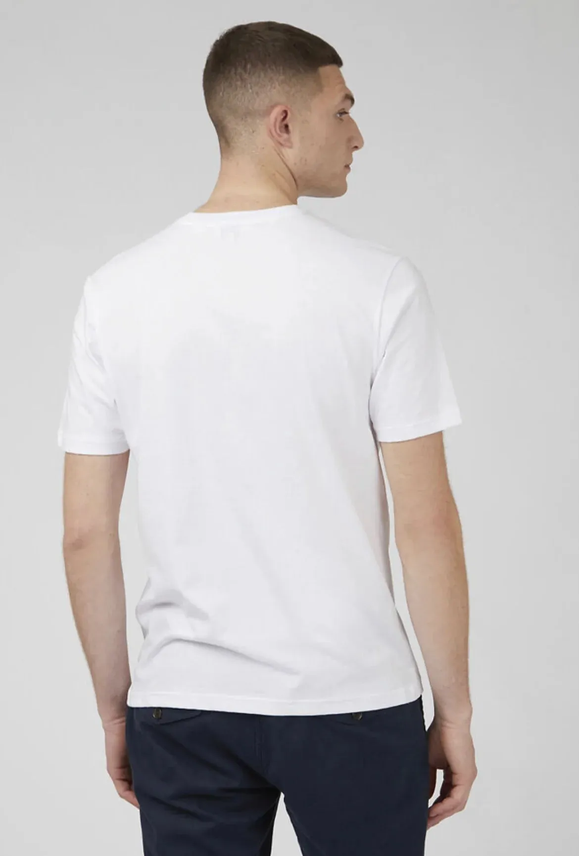 Ben Sherman - Scooter Vibes Print Tee White