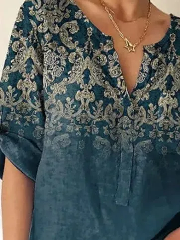 Bohemian Style Blouse