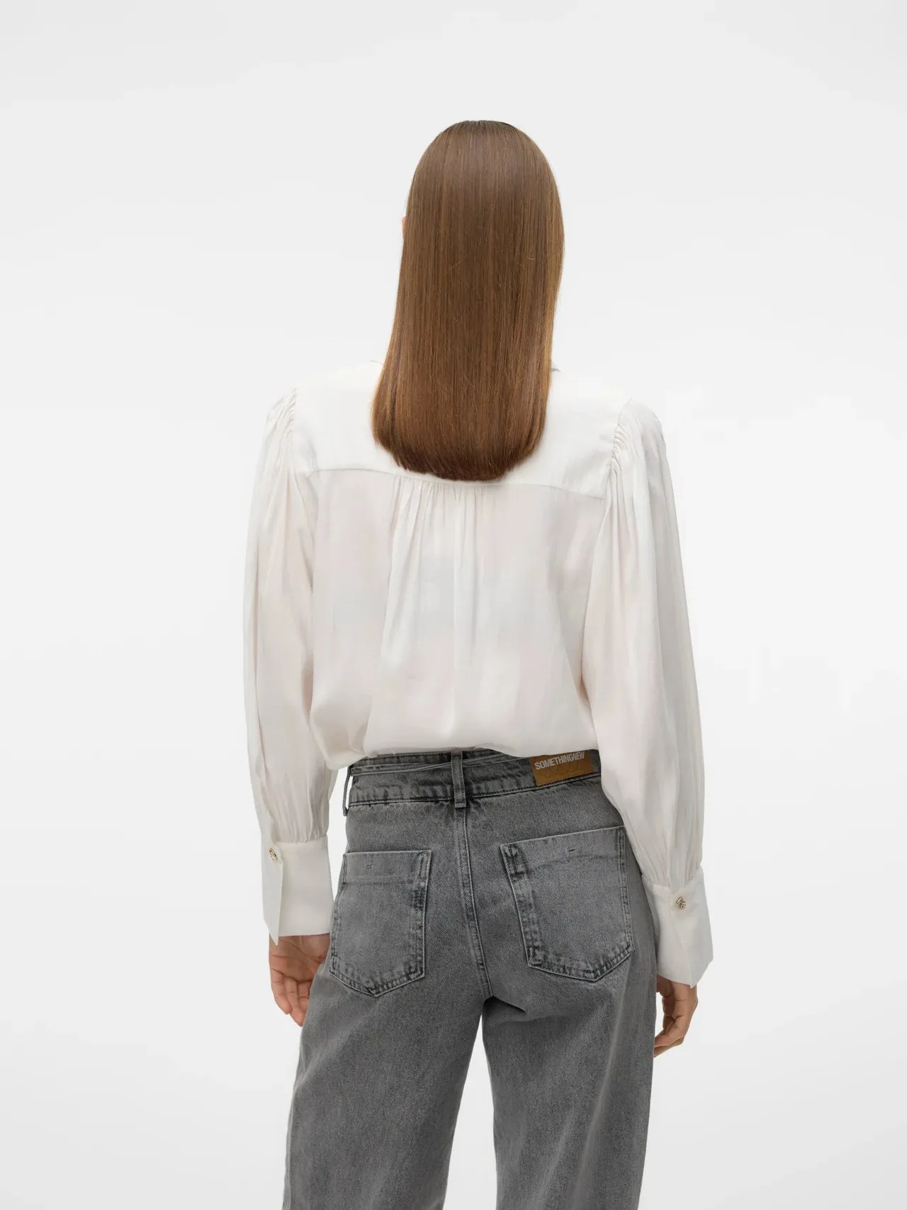 Bow Button Blouse