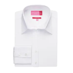 Brook Taverner Ladies Palena Long Sleeve Shirt White Size 18 - BA085-18