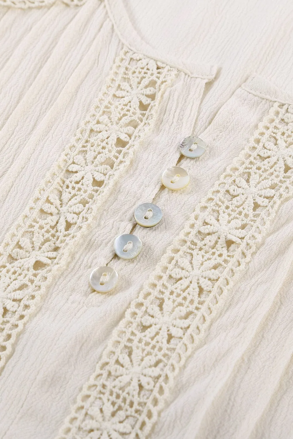 Casual Eyelet Jumpsuit