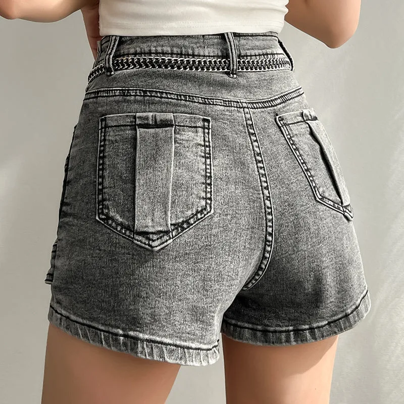 Cross-X Chained Skirt