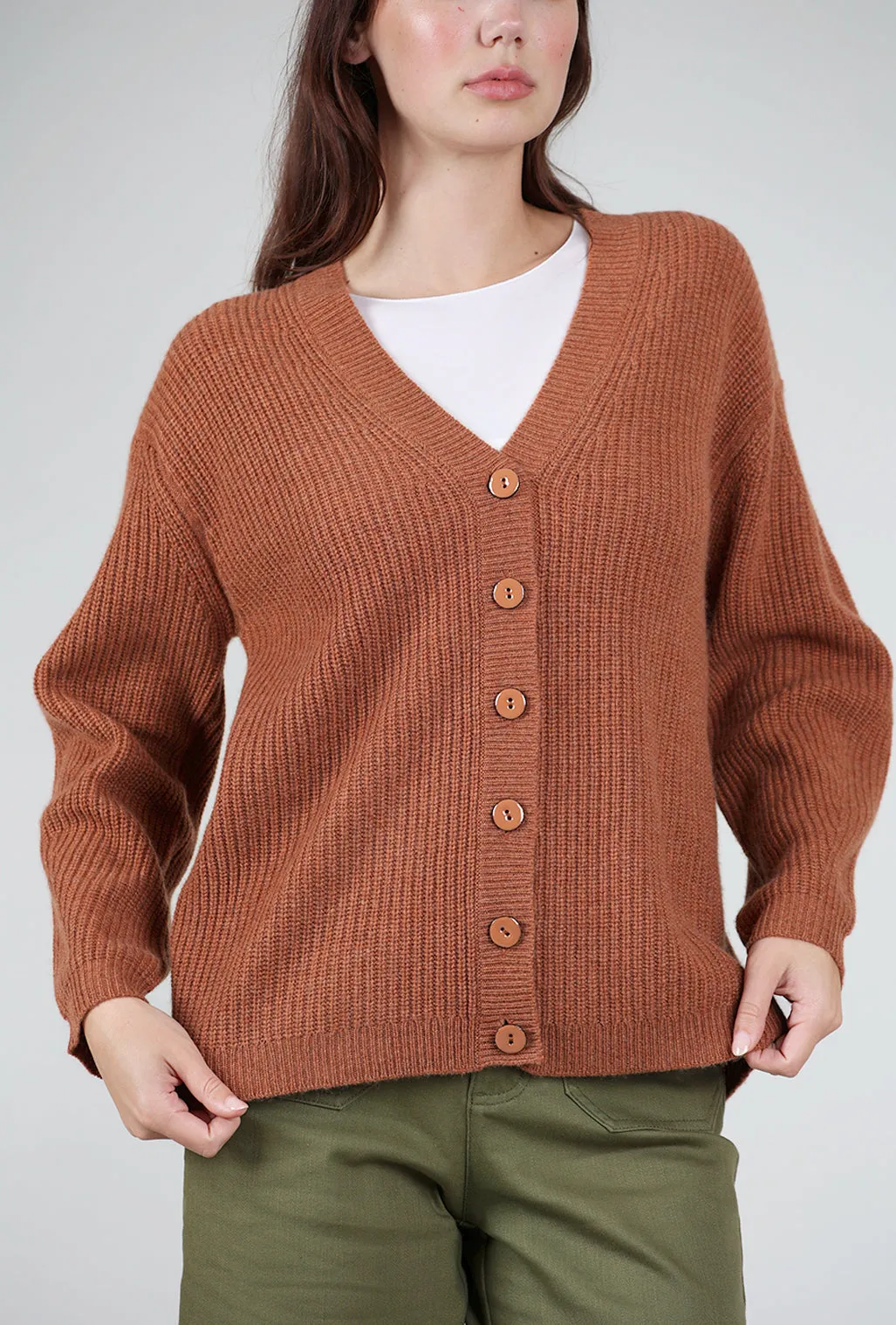 Elah Cardigan, Hazelnut