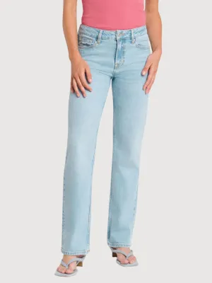 Emiko light Blue Jeans Organic Cotton Women | Kings of Indigo