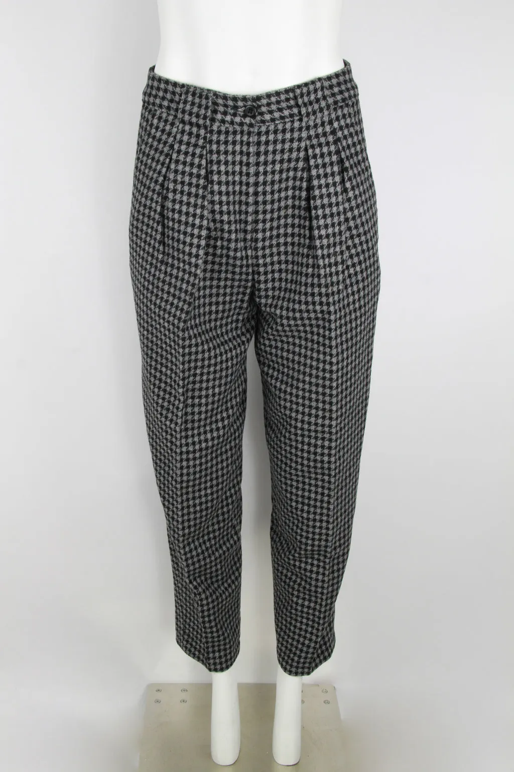 Ladies Hounds tooth wool trousers - S