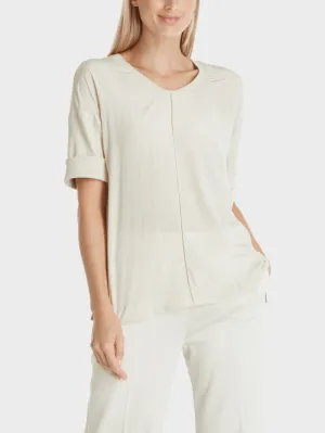 Marc Cain Additions Blouse In Light Beige WA 55.01 J29 COL 182