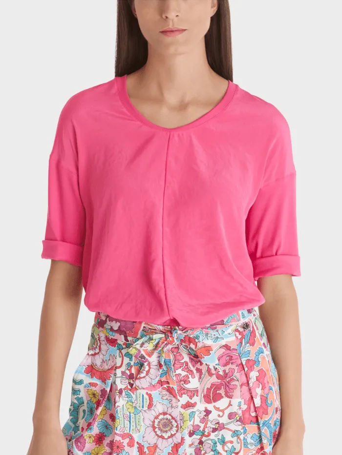 Marc Cain Additions Blouse In Pink WA 55.01 J29 COL 245