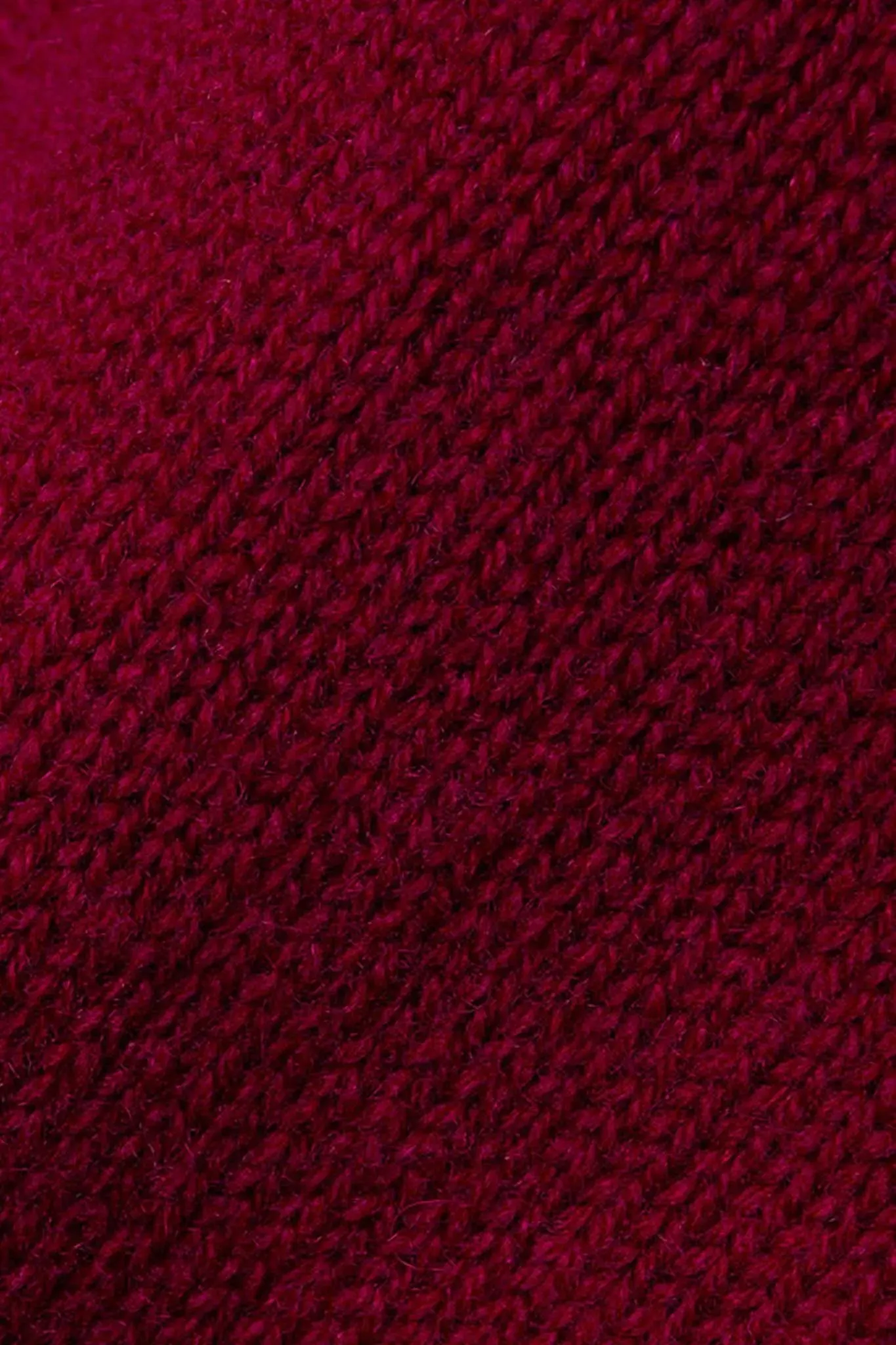 Ribbed Edge Sweater in Cashmere and Wool