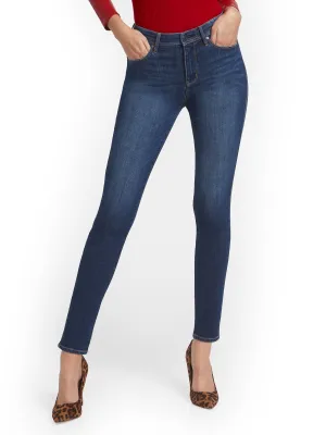 Tall Lexi High-Waisted Super-Skinny Jeans - Medium Indigo