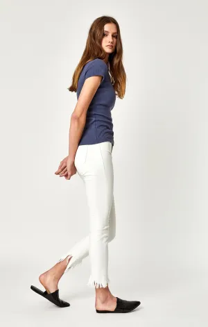 TESS SUPER SKINNY IN WHITE FRINGE VINTAGE