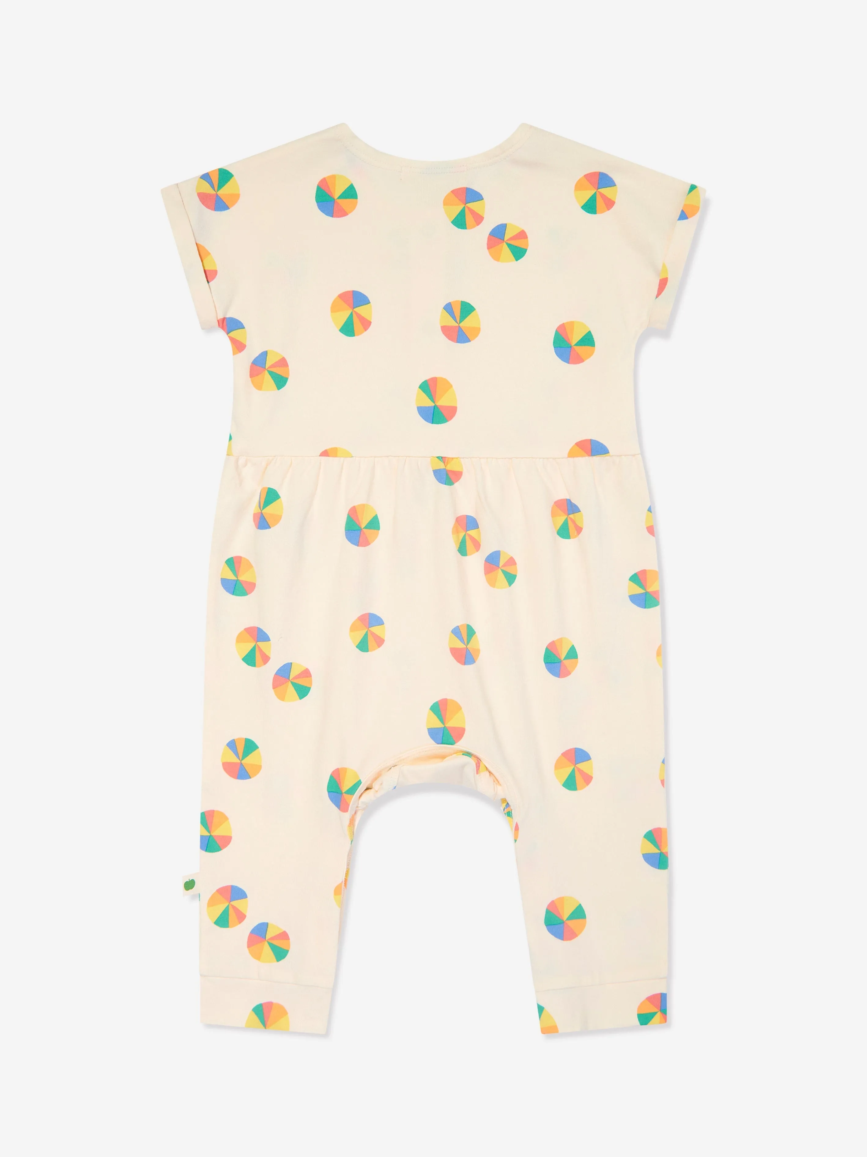 The Bonnie Mob Baby Girls Cabin Parasol Jumpsuit in Ivory