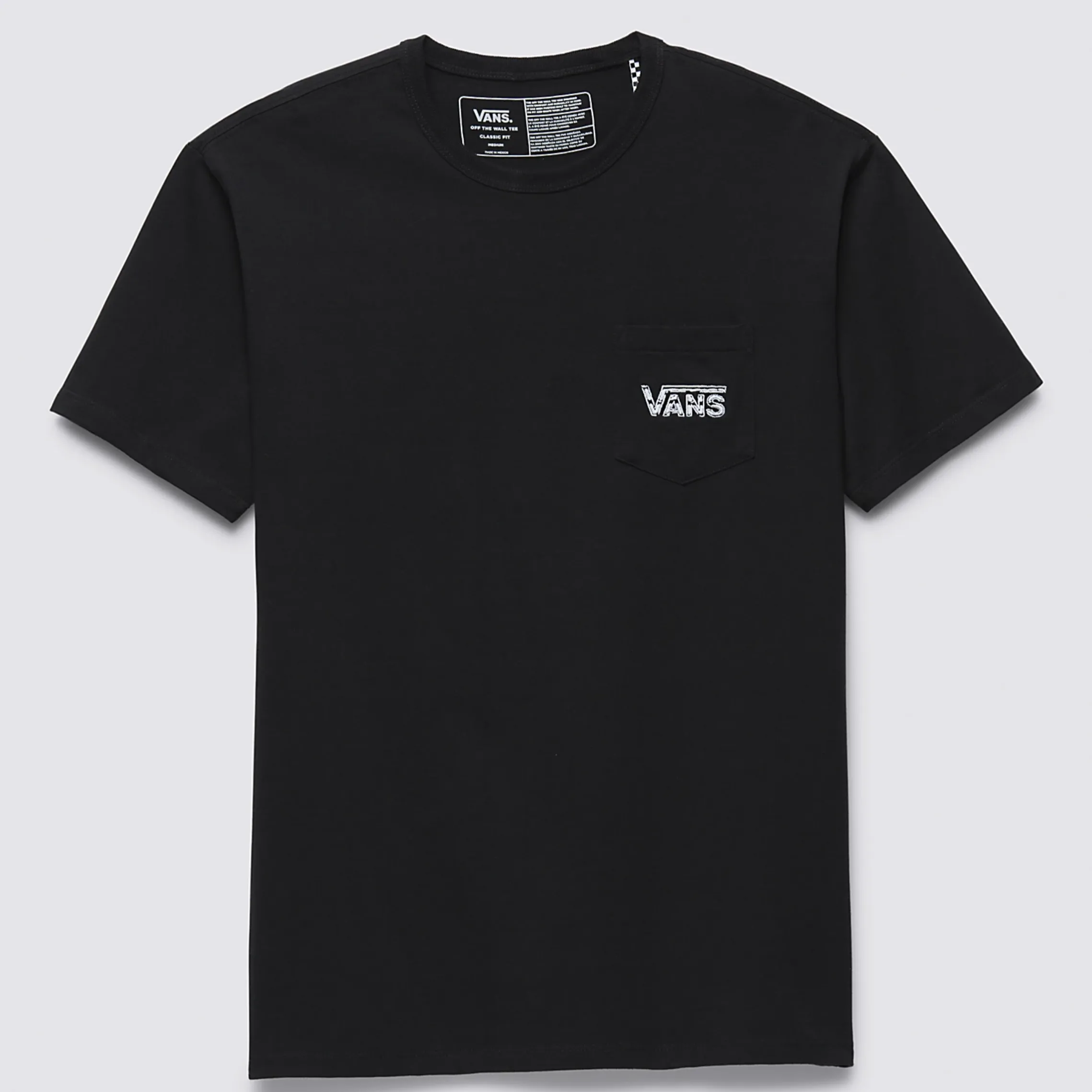 Vans Mens Off the Wall II Pocket T-Shirt