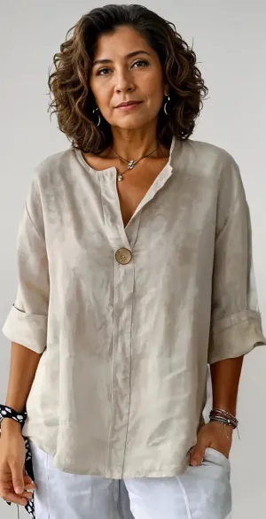 Yolanthe | Casual V-neck Blouse